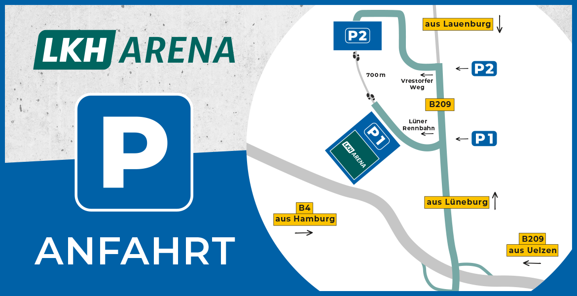 Tickets SVG Lüneburg : Barock Volleys MTV Ludwigsburg 25/26 - Parkticket,  in Lüneburg